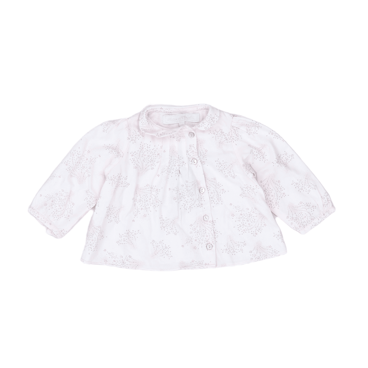 Pink Baby Blouse - 6 months TARTINE ET CHOCOLAT - seconde-main Pink