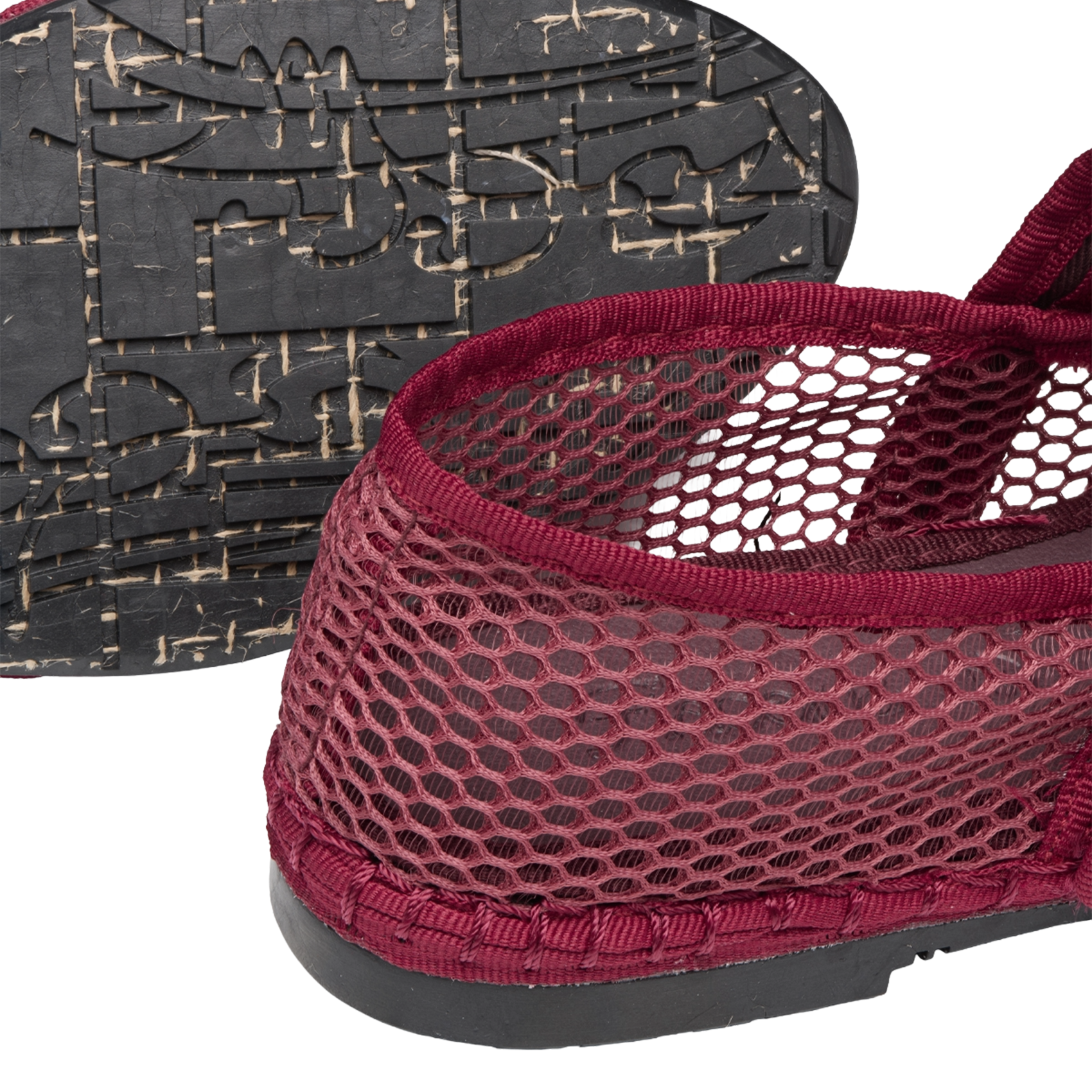 Mesh ballet flats FLABELUS Red