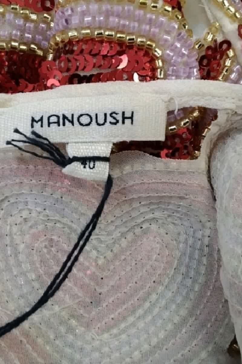 T-shirt Manoush - Seconde Main Pink