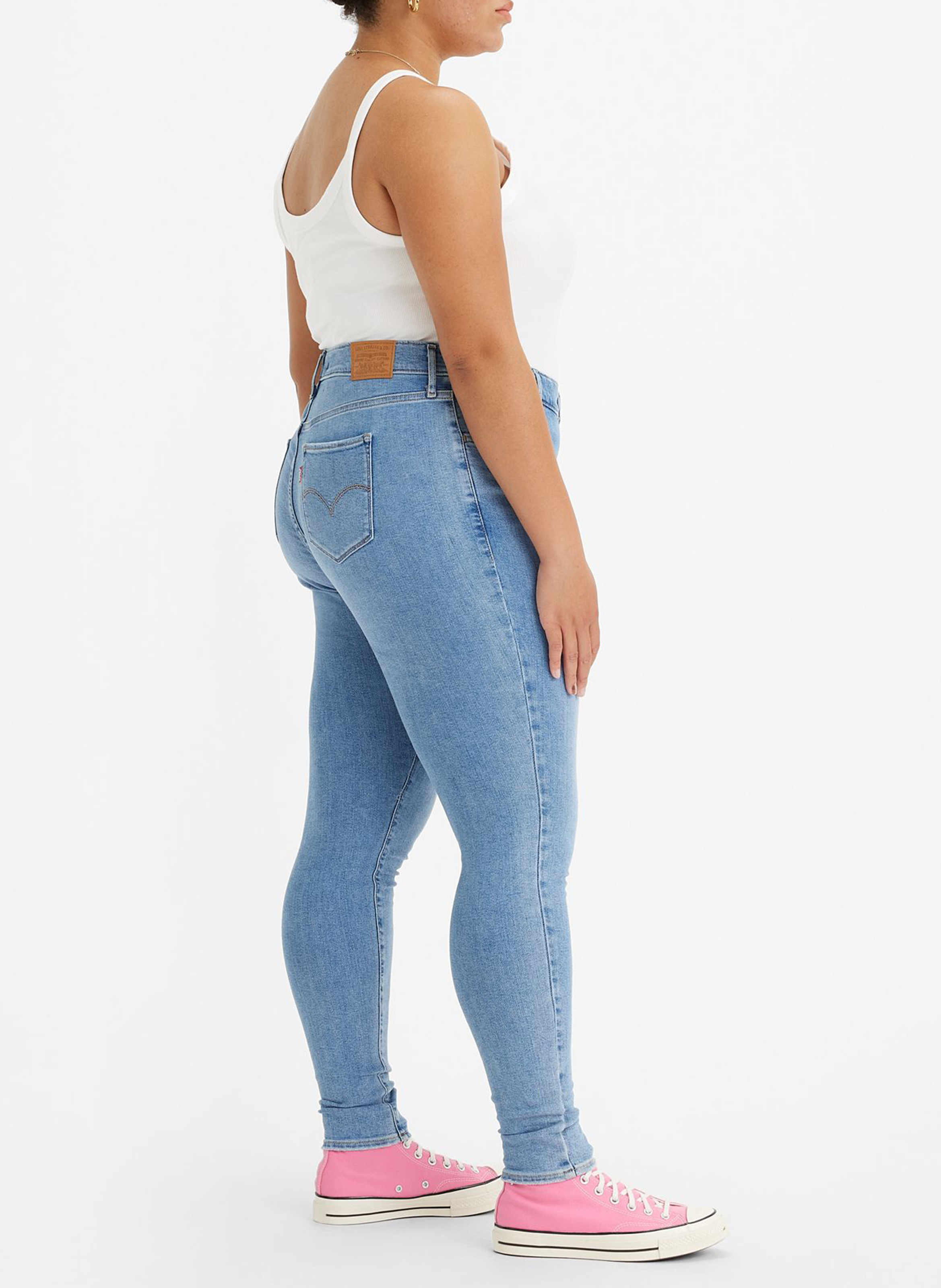 Skinny jean en coton mélangé  LEVI'S Jean Stone