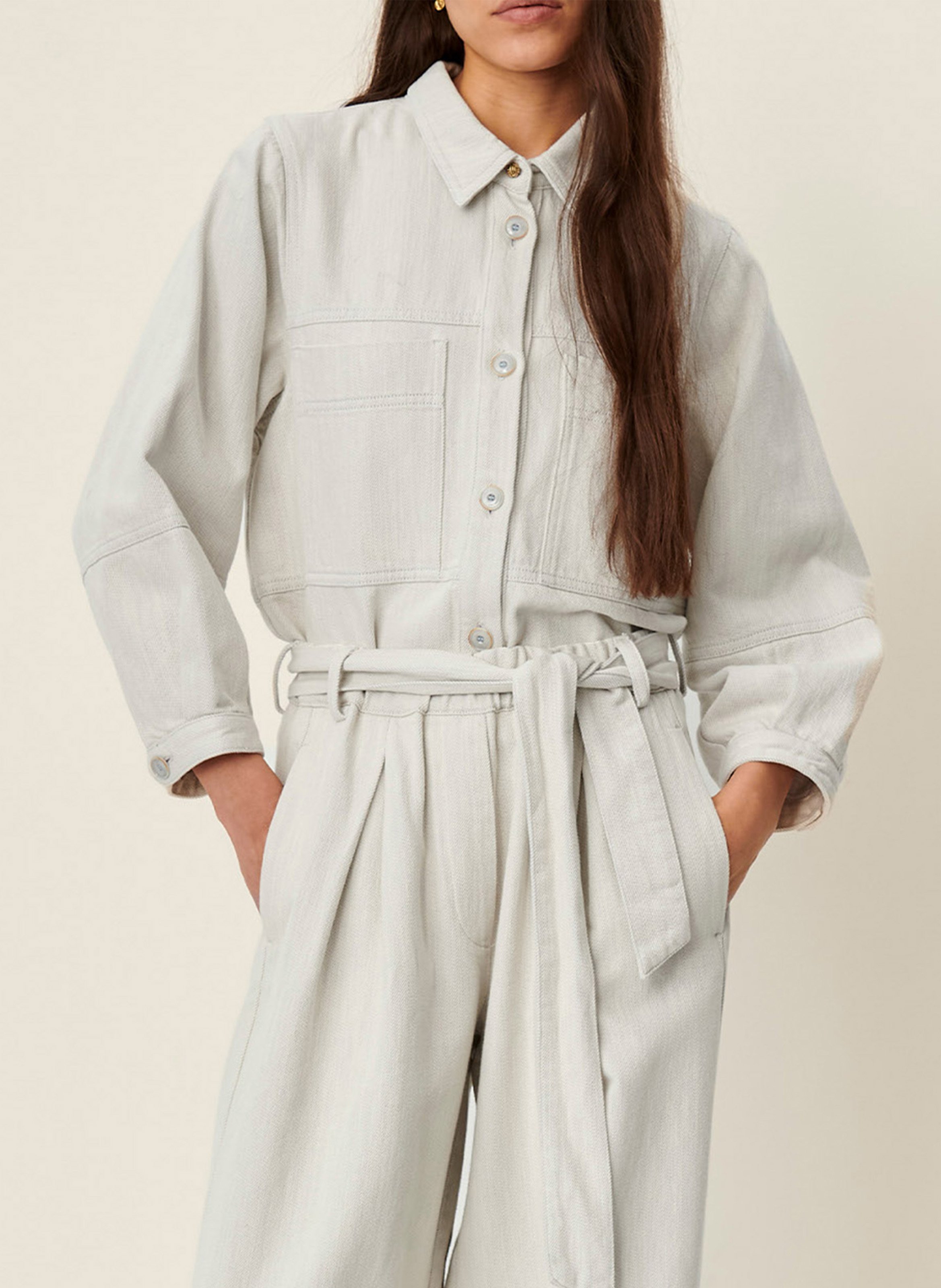 Driekleurig jeansjasje SESSUN