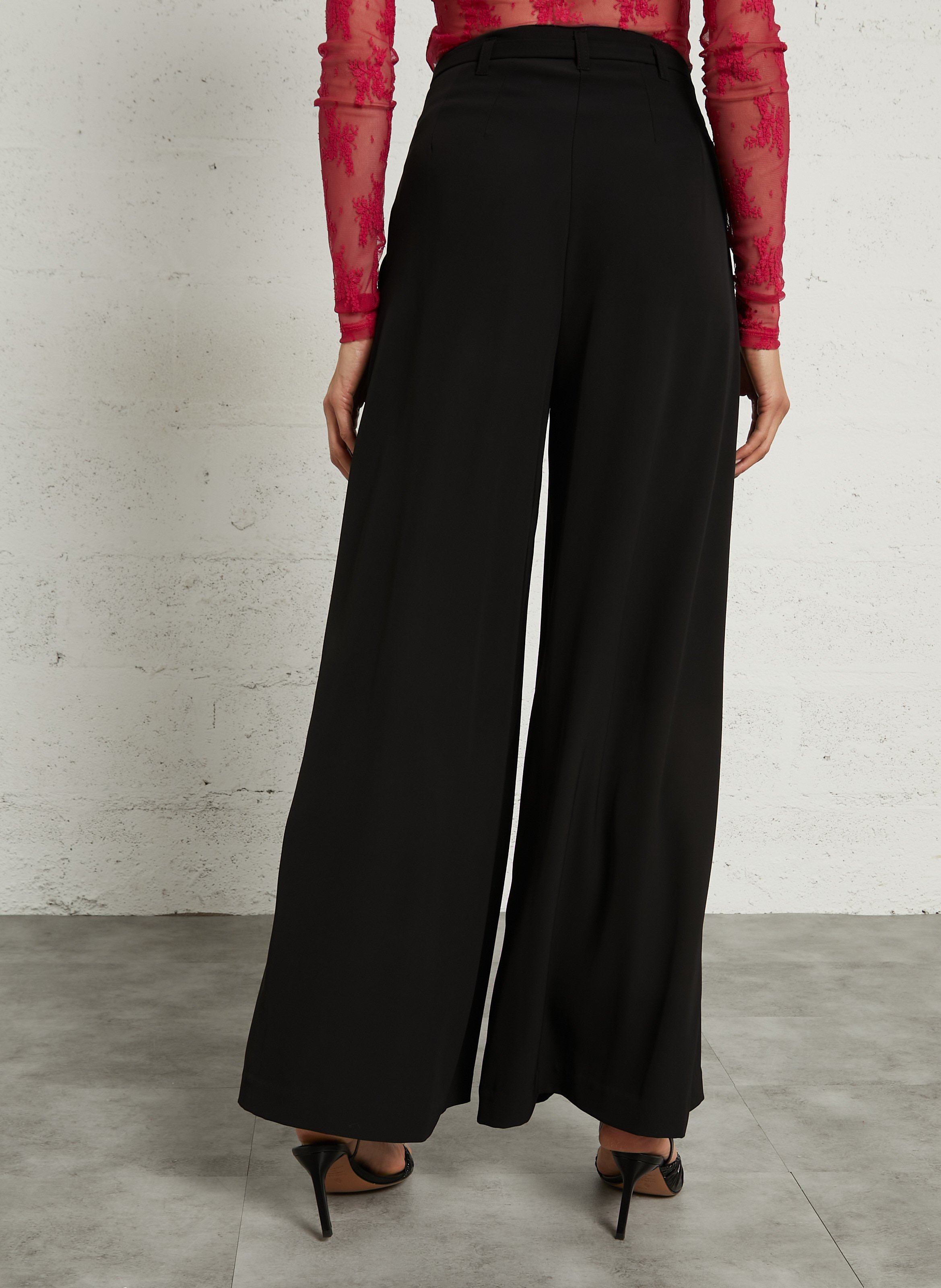 Wijde broek IMPERIAL Zwart