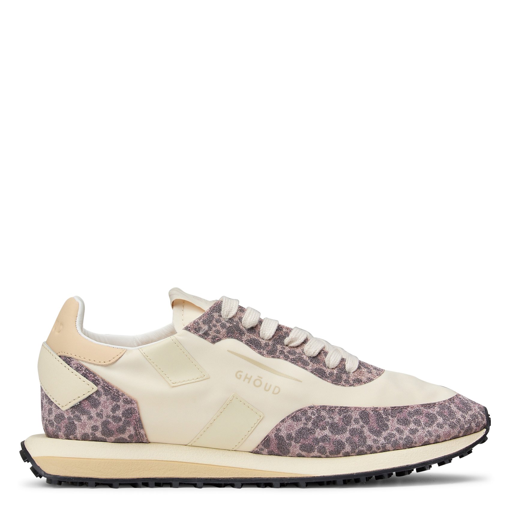 Baskets basses bi-matière imprimé GHOUD VENICE Beige