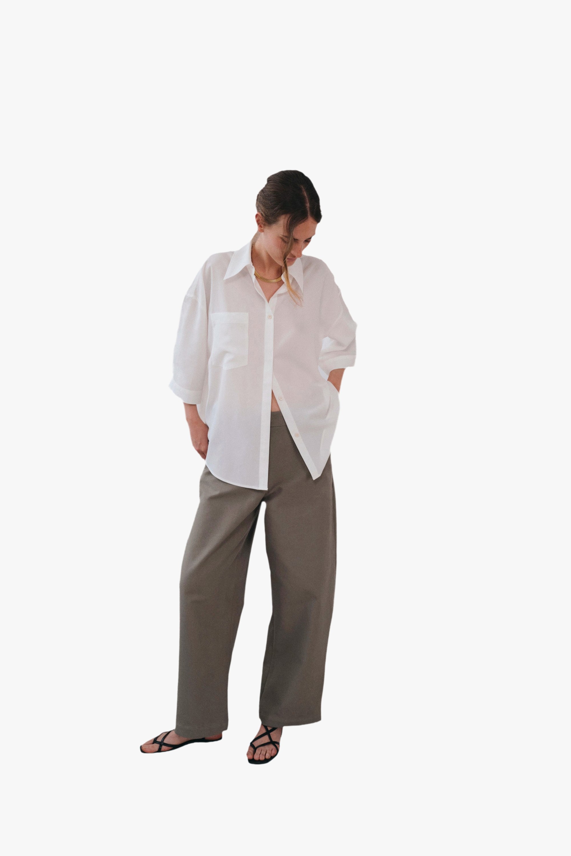 Casual pants Nibe Noyoco Green