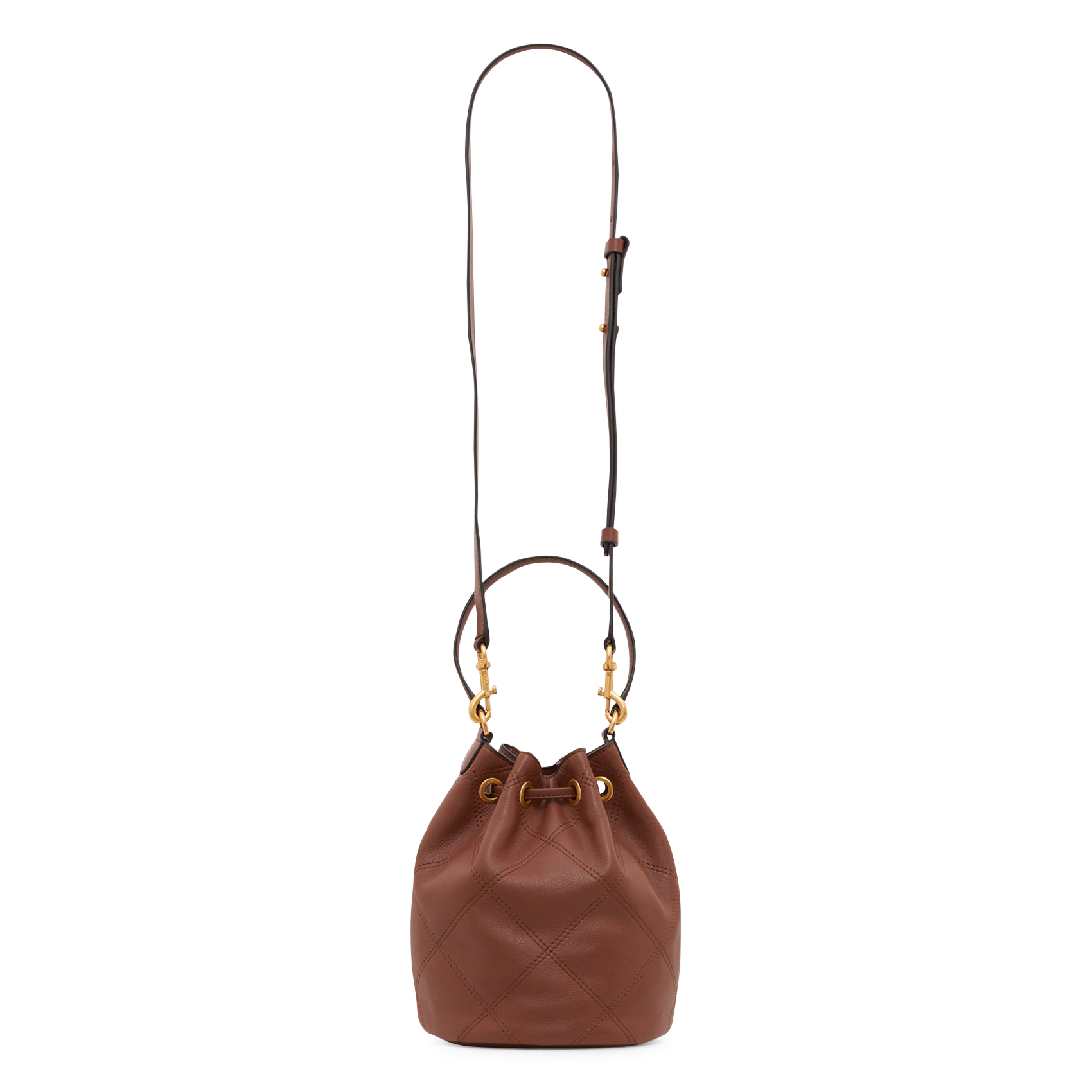 Leren bucket bag om in de hand te dragen | Bruin GERARD DAREL Dames