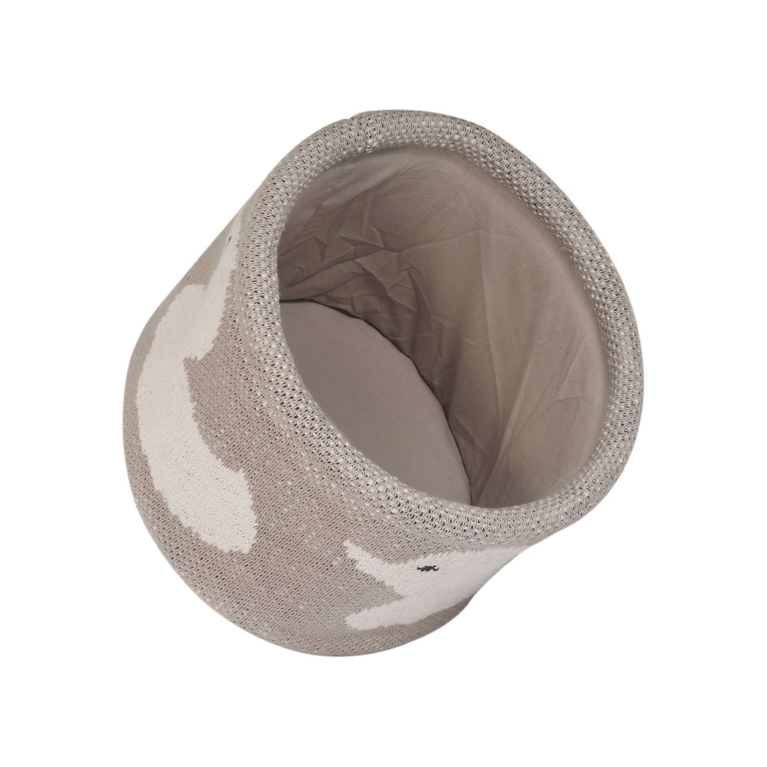 Small cotton storage basket KINDSGUT White