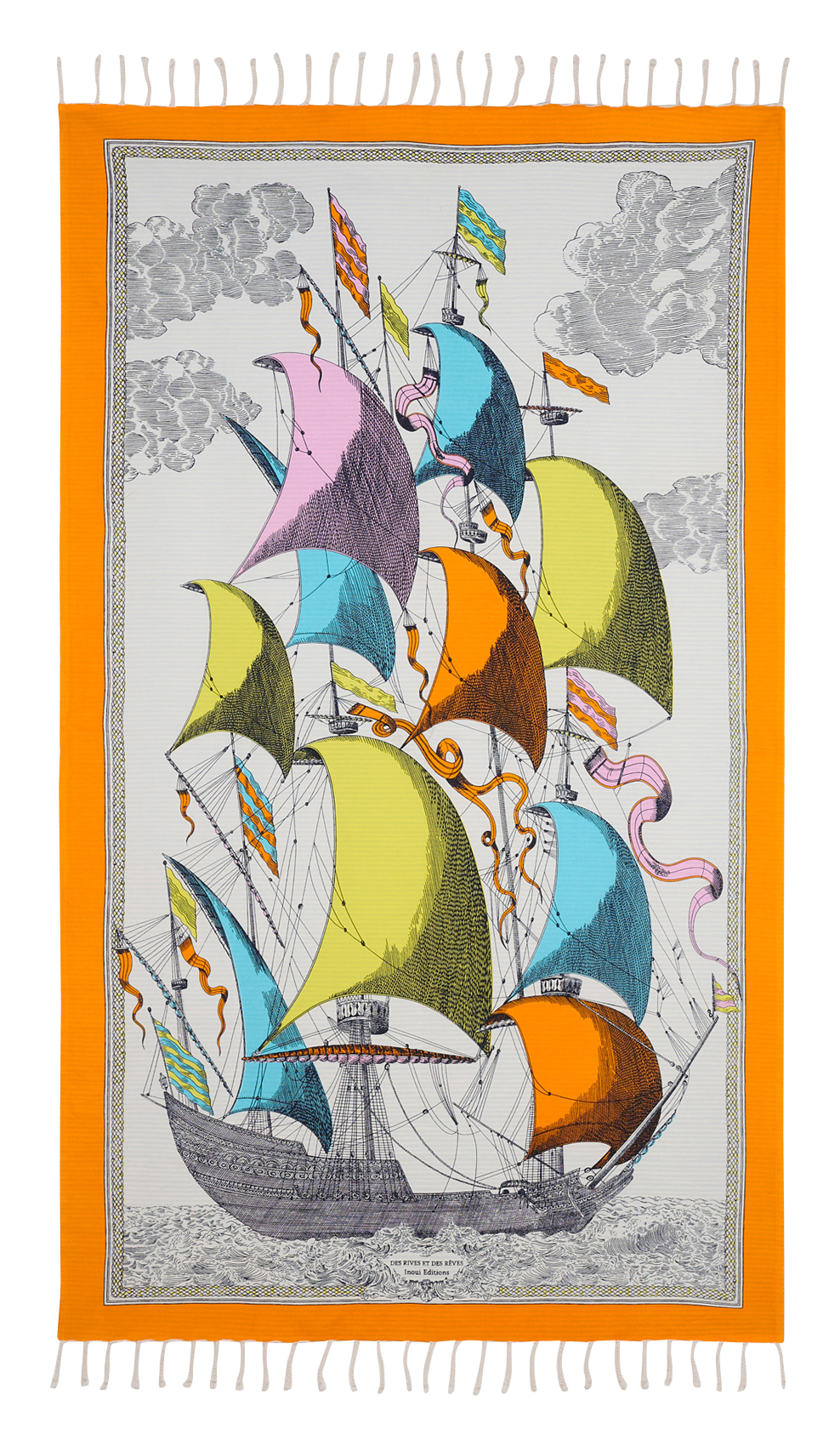 Bedruckte Fouta aus Baumwolle INOUI EDITIONS