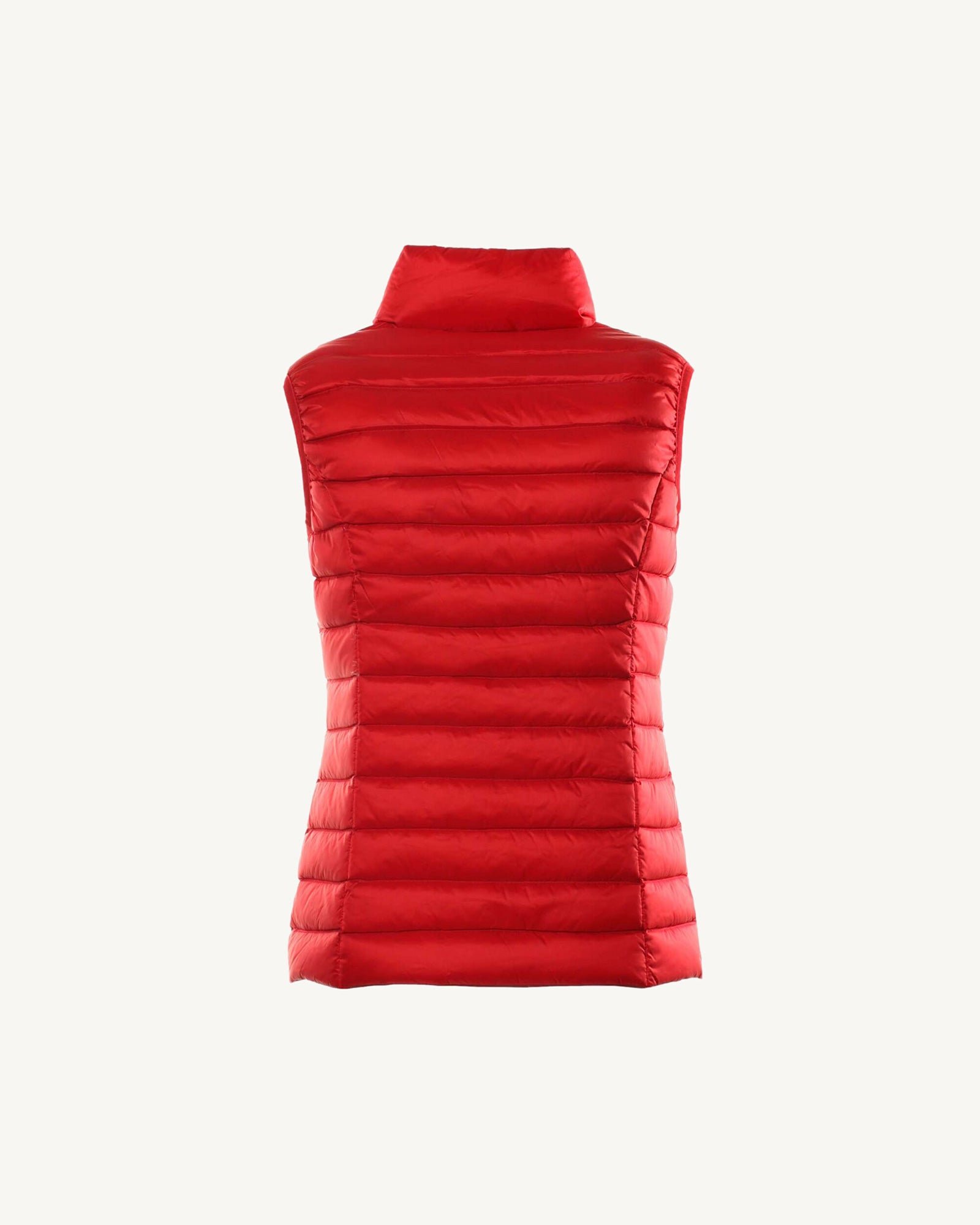 Sleeveless lightweight down vest seda JOTT Red