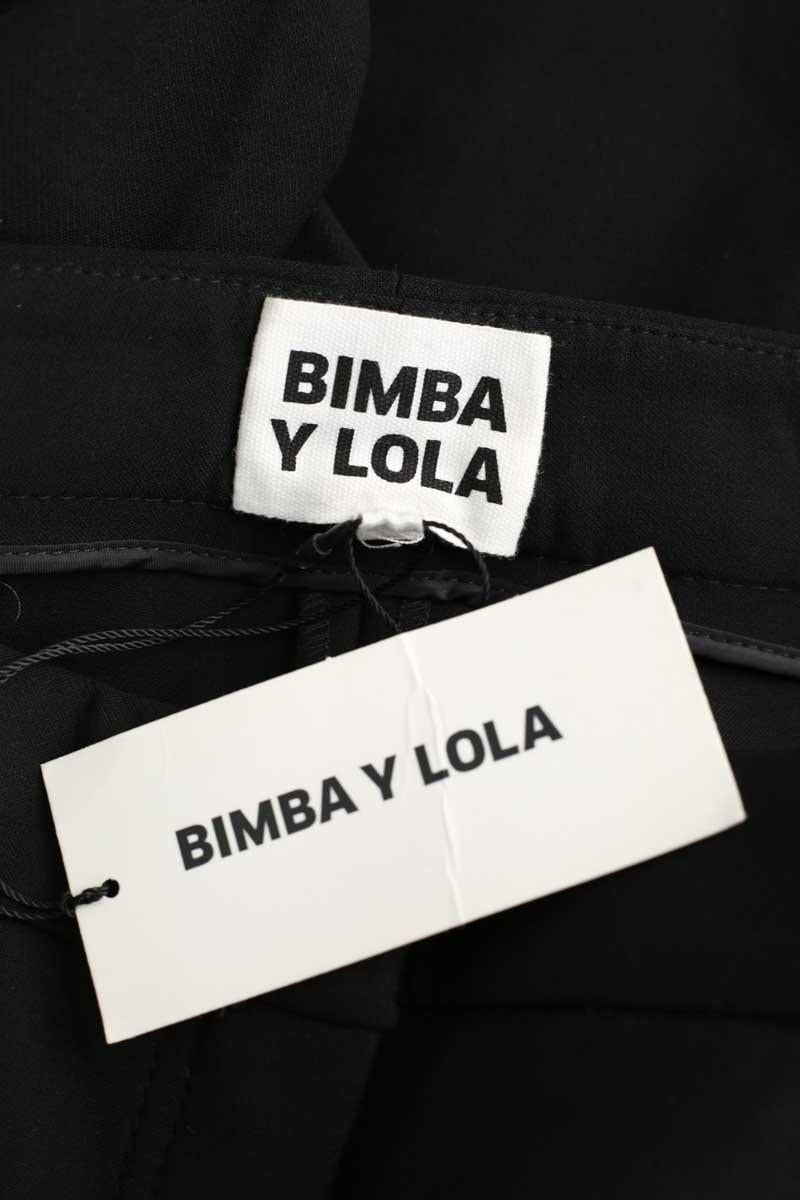 Black straight-leg  pants BIMBA Y LOLA - Seconde main Black