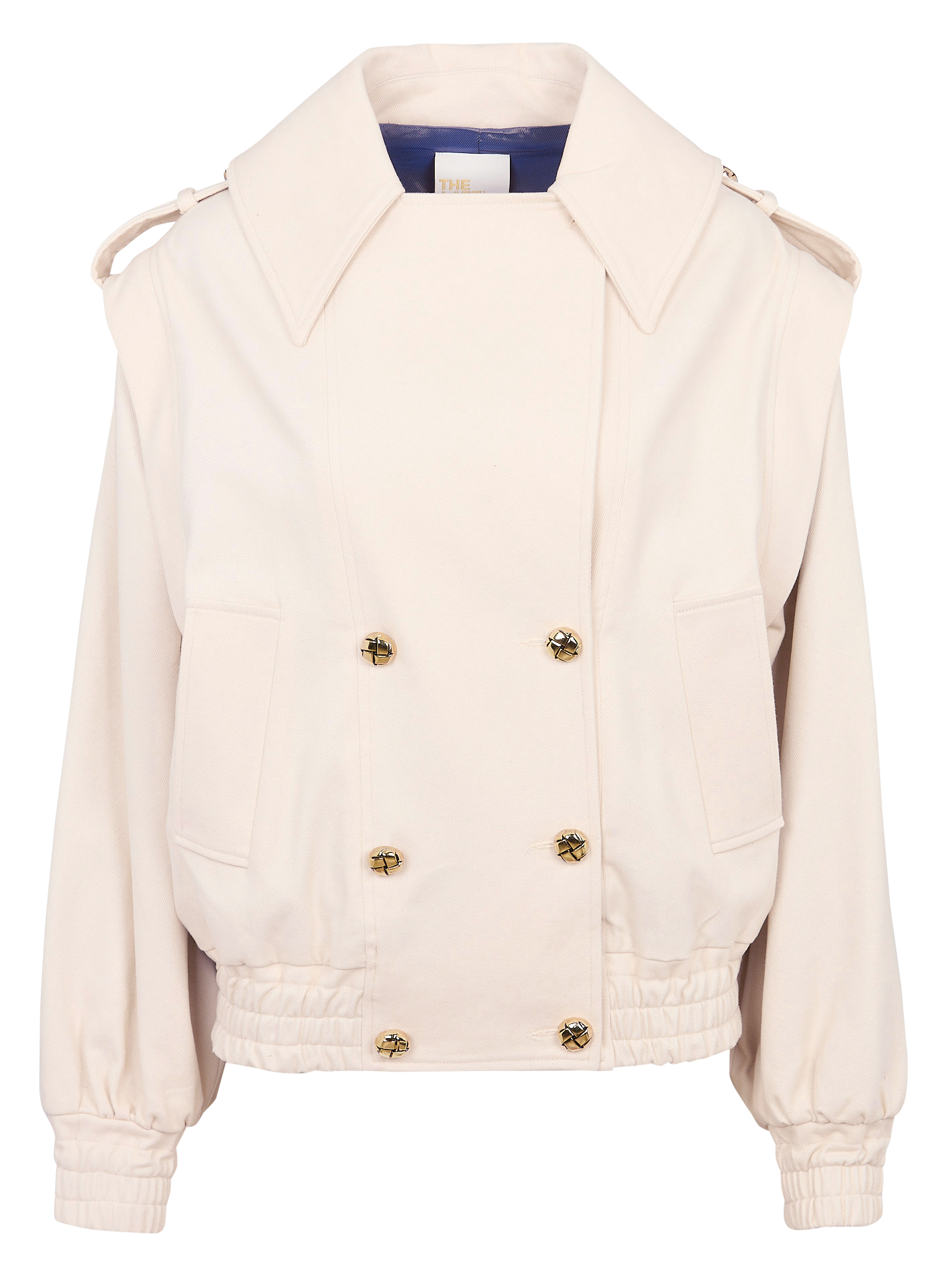 Veste oversize 2 en 1 en coton THE LABEL EDITION Beige