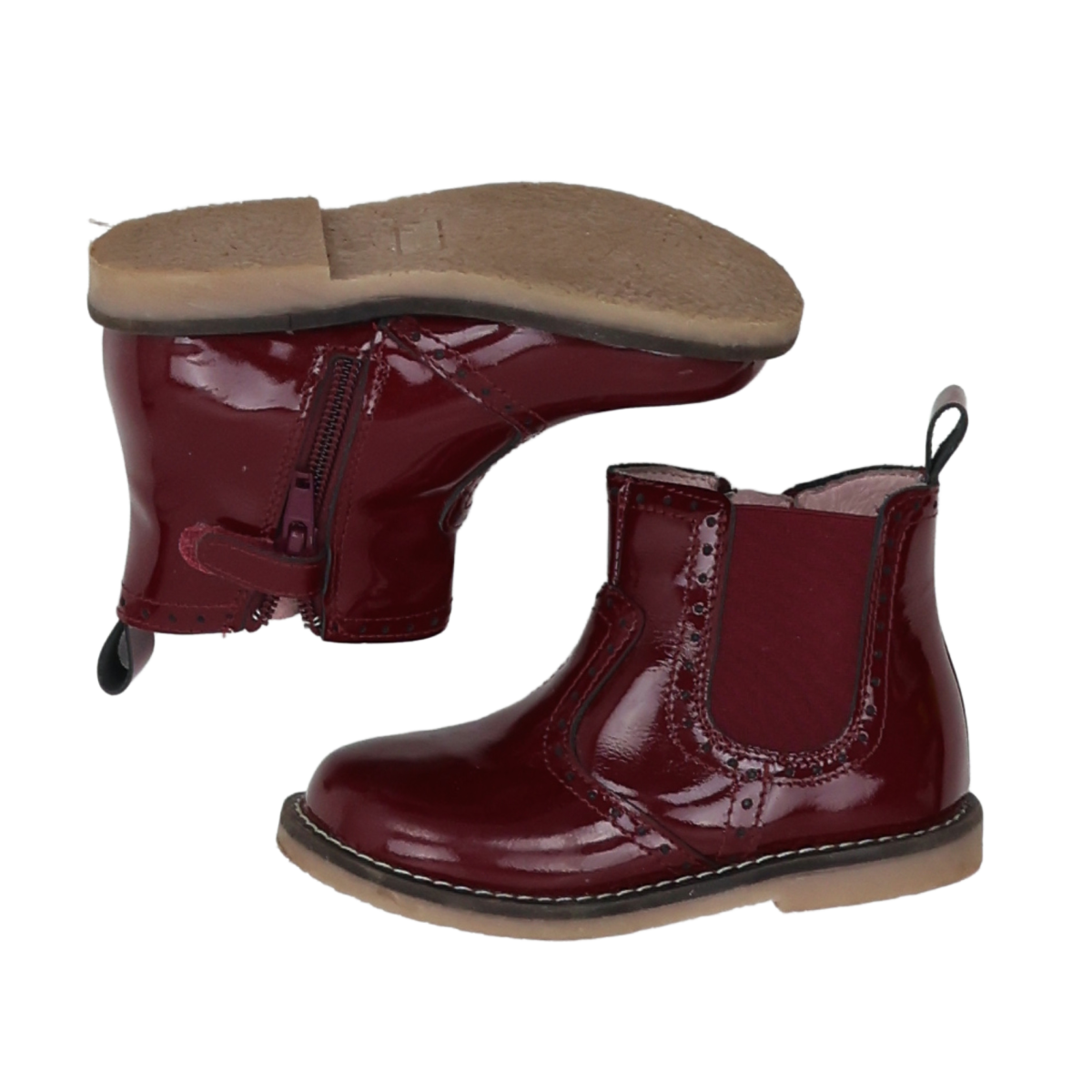 Bottines bébé rouge - 24 JACADI - Seconde Main Rouge