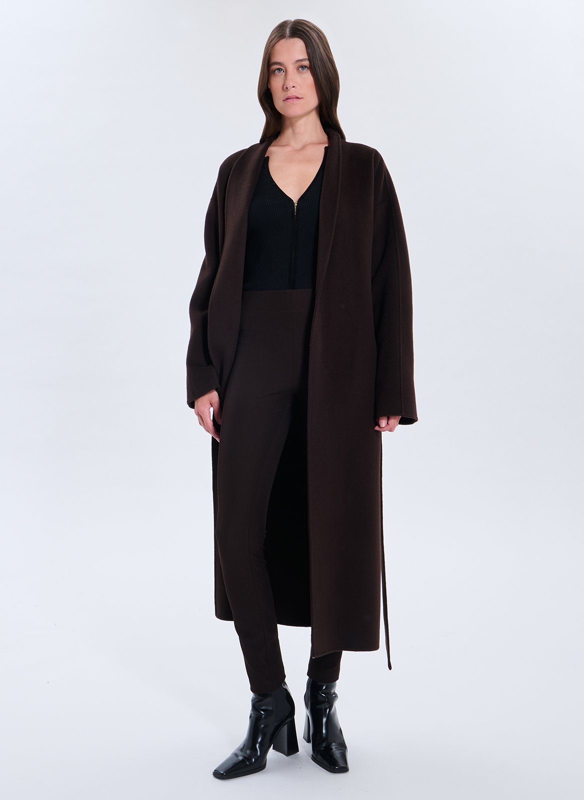 Pantalon skinny taille haute uni ZAPA