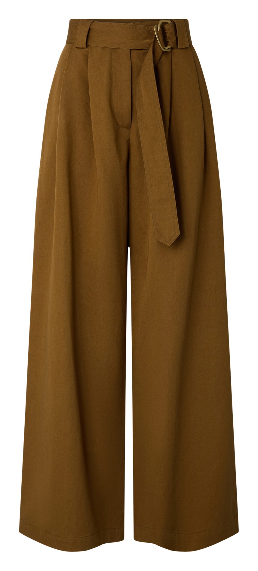 Cotton-blend chinos SESSUN Brown
