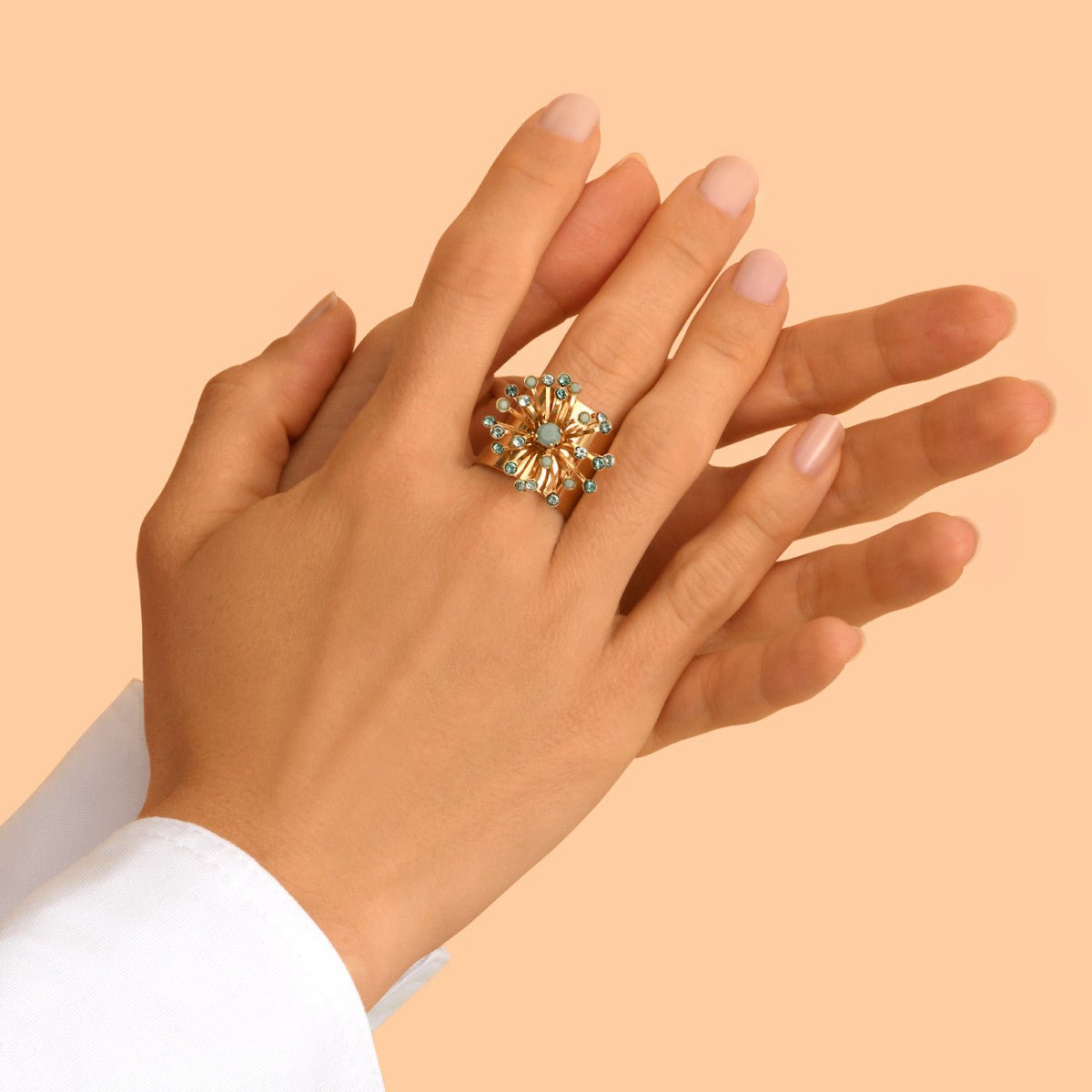 Bague medium ajustable   ajustable SATELLITE PARIS Vert