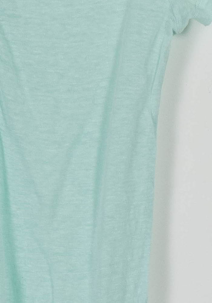 Tommy Badge T-shirt MAJESTIC FILATURES - SECONDE MAIN Green