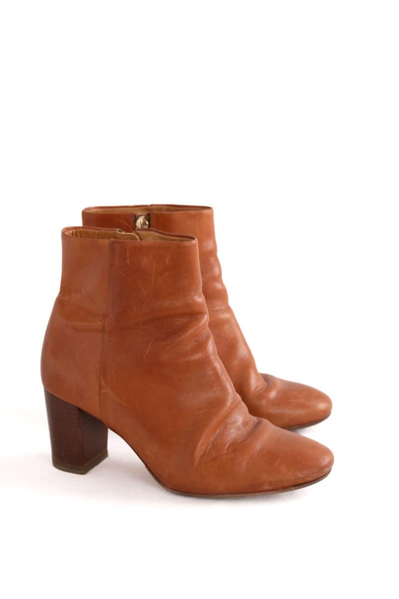 Ankle boots SEZANE - Seconde main Brown