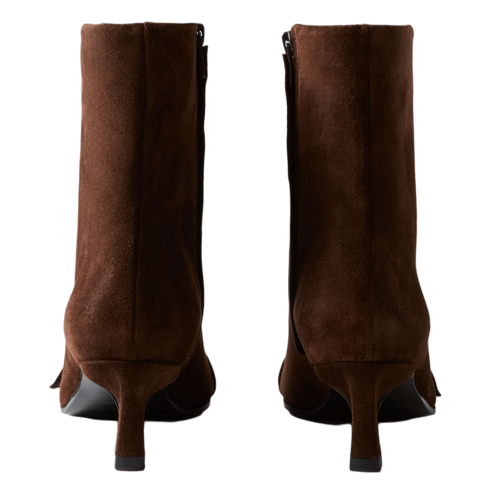 Bottines en cuir CLAUDIE PIERLOT Marron