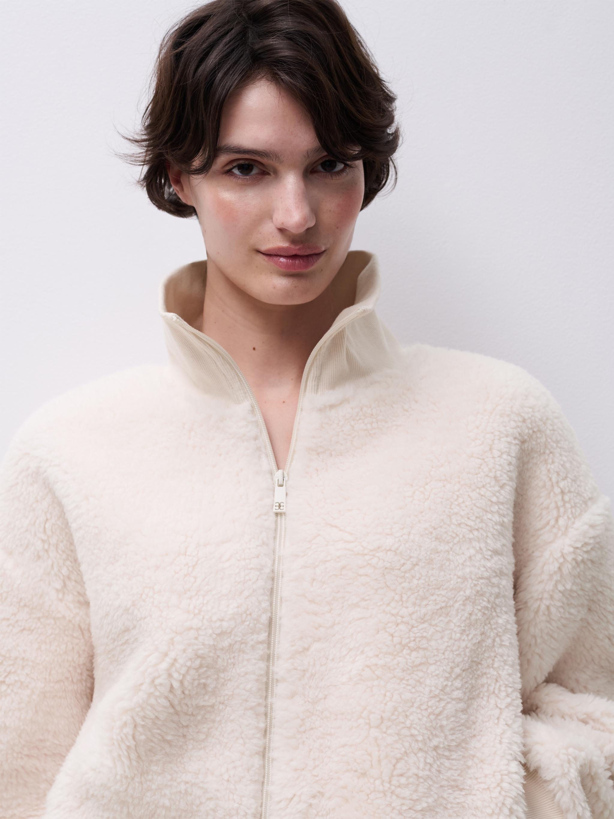 Fleece jacket CHANTELLE Beige