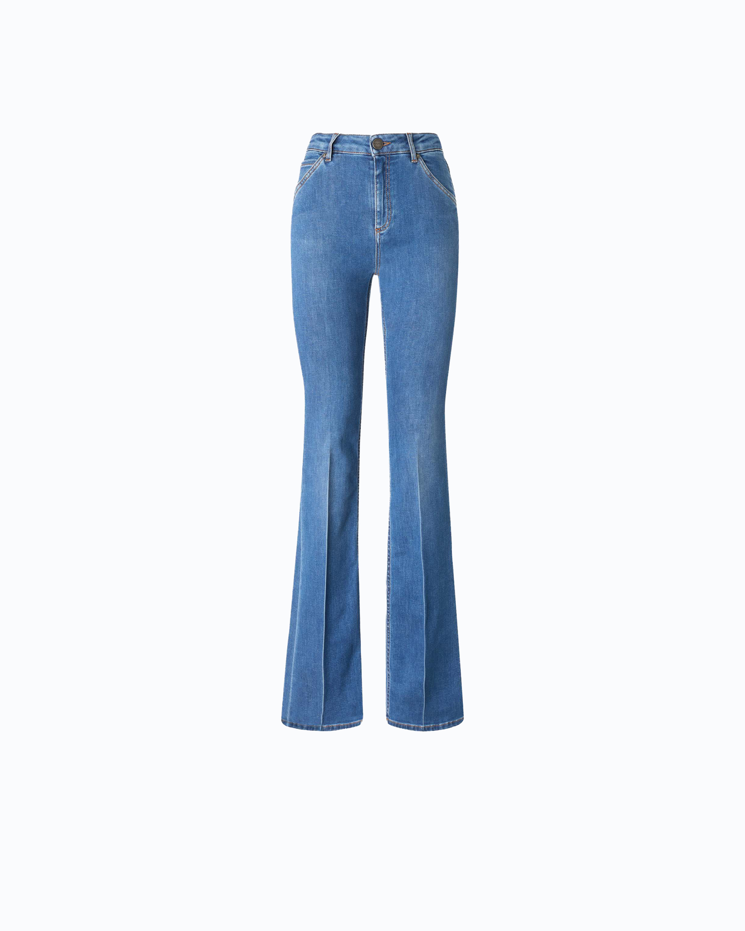 Five-pocket flared jeans PINKO Blue