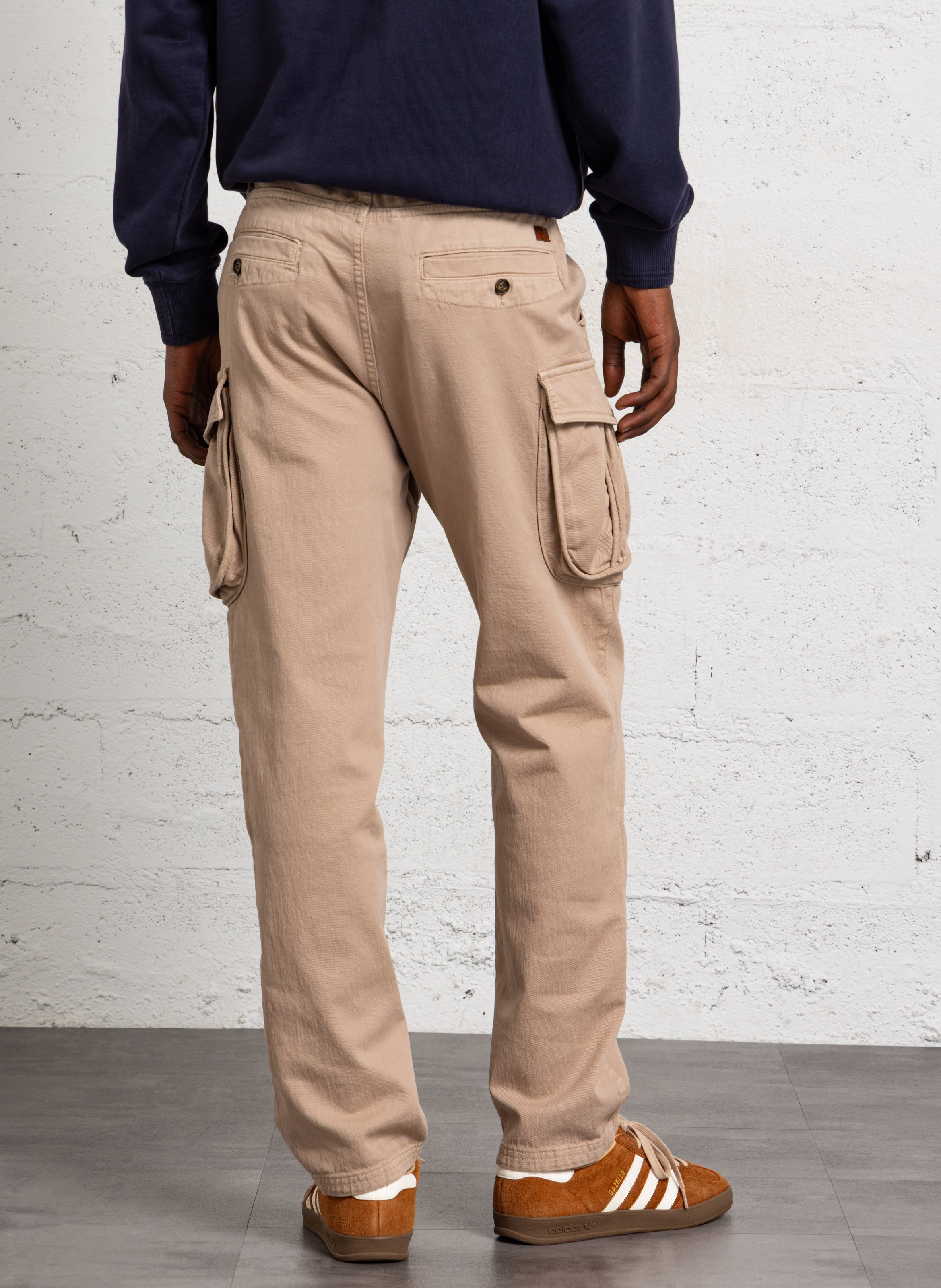Straight-fit jeans van katoenmix CHEVIGNON Bruin