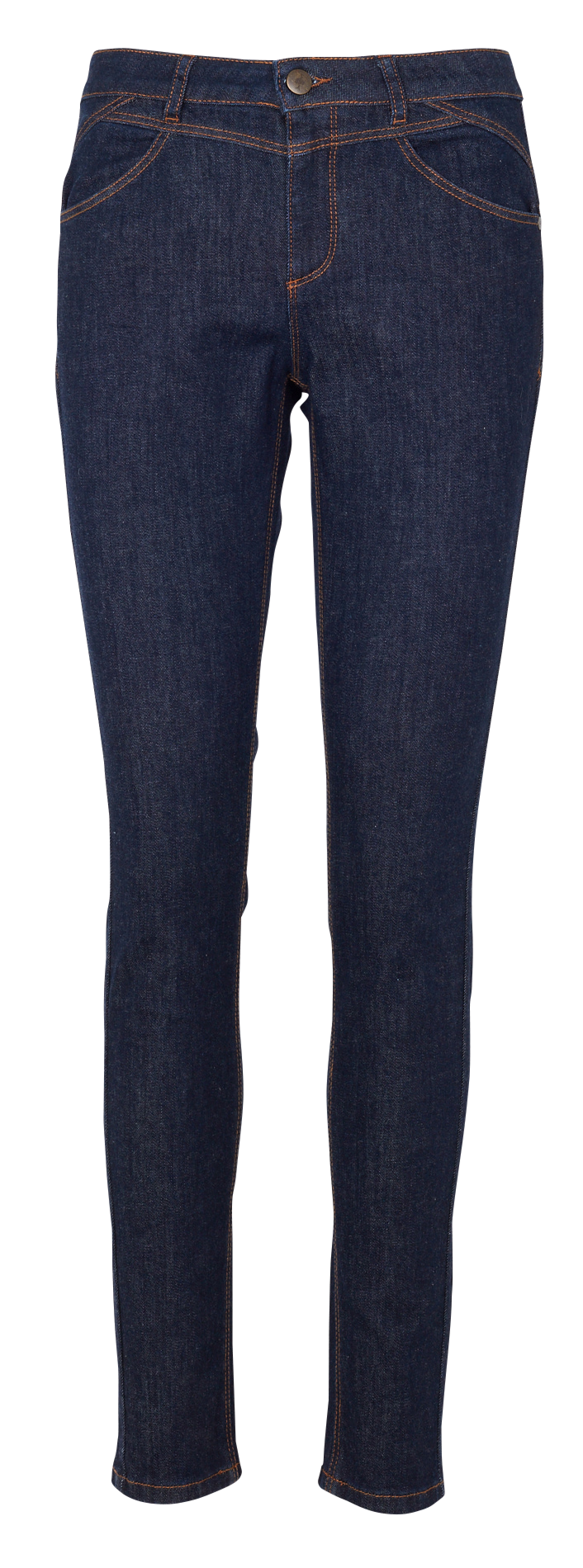 Slim-fit 7/8 cotton-blend jeans ONE STEP Blue