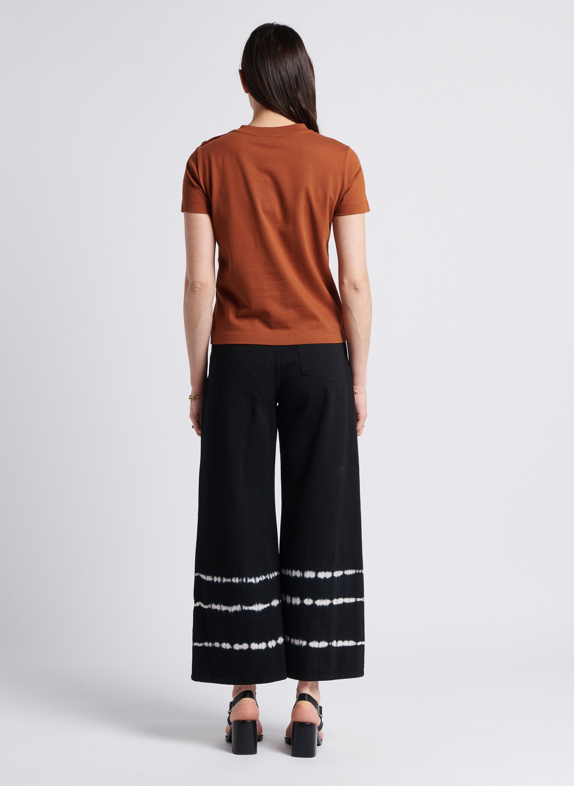 Jean patte d'eph taille haute MAX MARA WEEK END Blanc