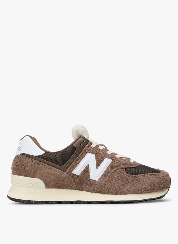 Niedrige Sneaker Aus Veloursleder Dark Mushroom New Balance Herren U574RBI DARK MUSHROOM DARK MUSHROOM Place des Tendances Deutschland