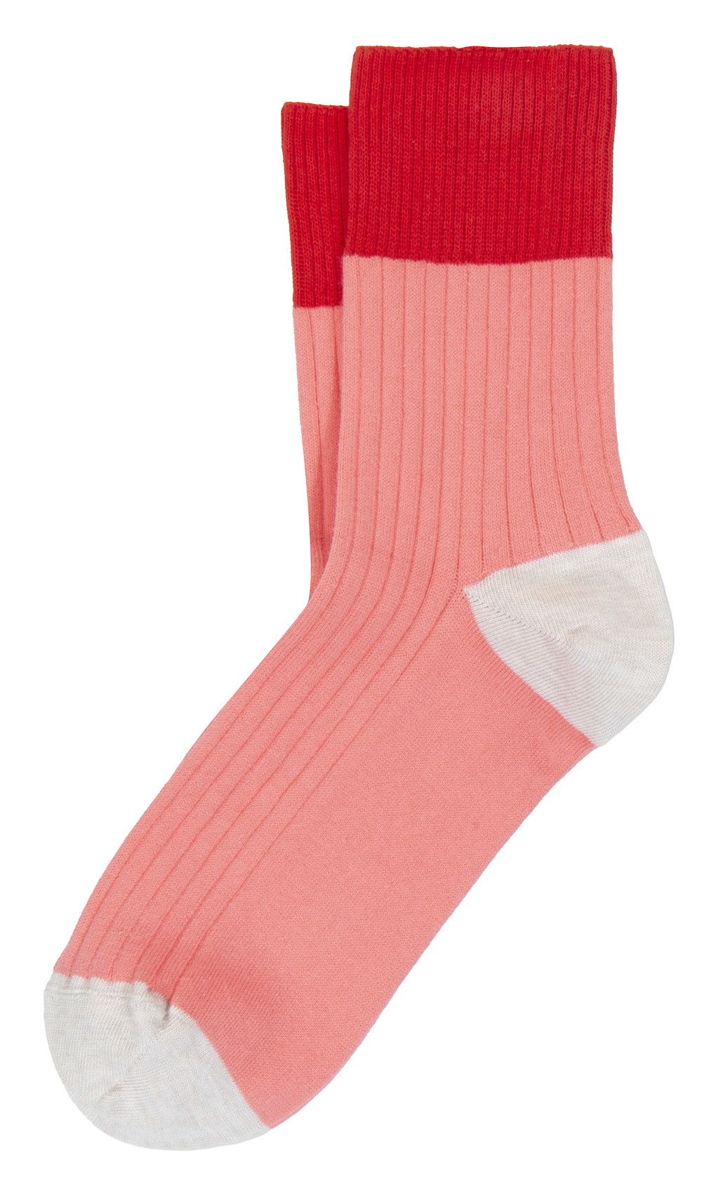 Chaussettes mi-hautes bicolores ANT45