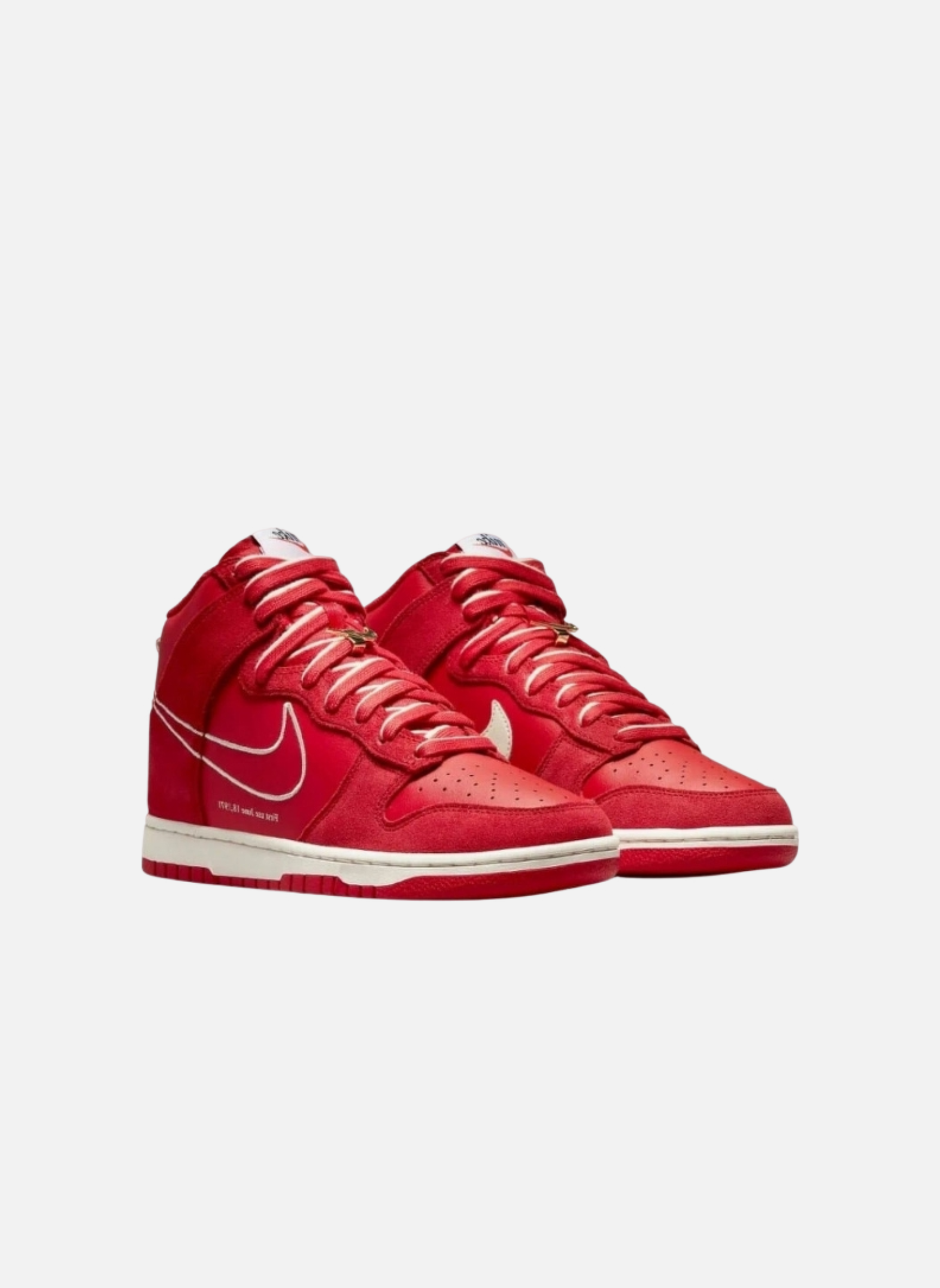 Dunk High Sneakers NIKE Red
