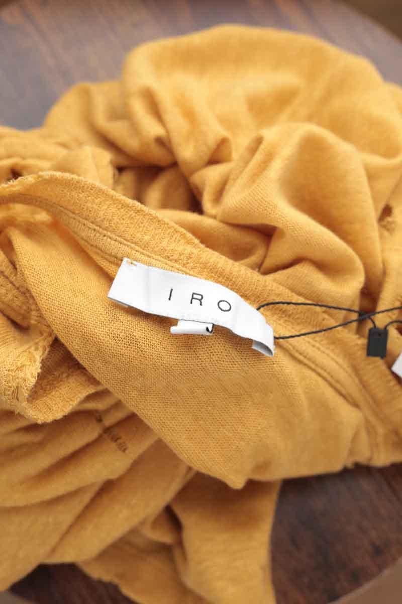 Linen T-shirt IRO - Seconde Main Yellow