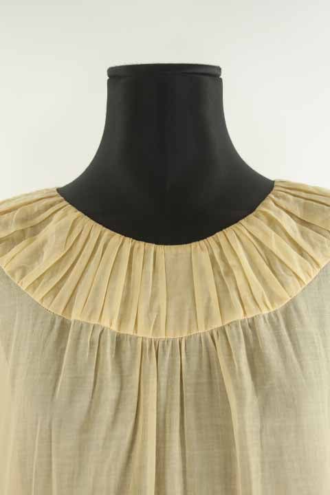 Cotton dress SONIA RYKIEL - Seconde Main Yellow