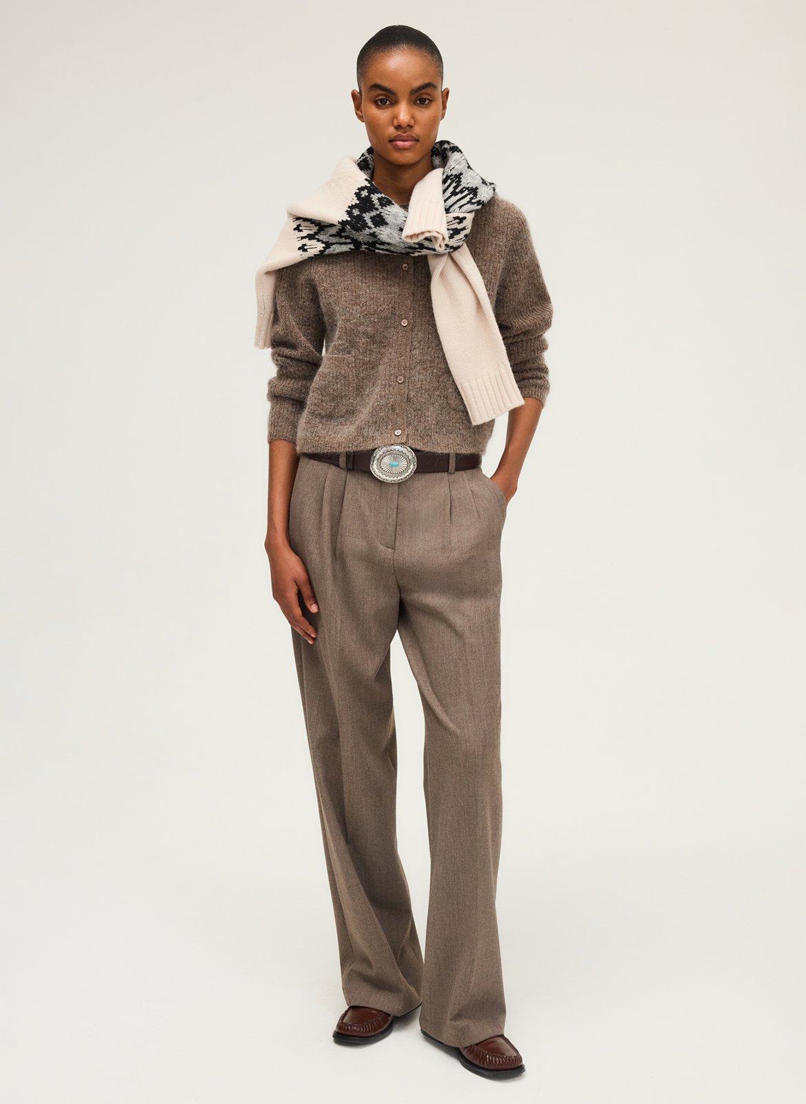 Wide trousers PABLO Beige