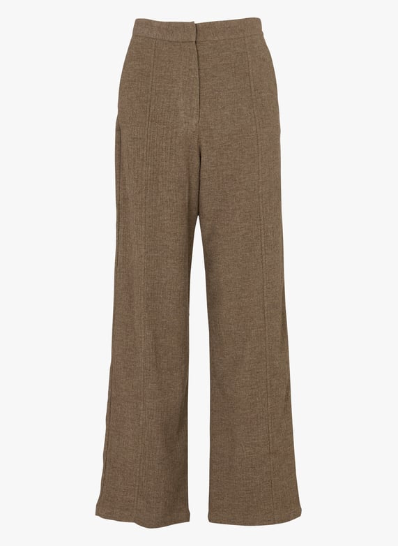 Pantalon large stretch | Marron by MASSCOB Pantalon large stretch Marron