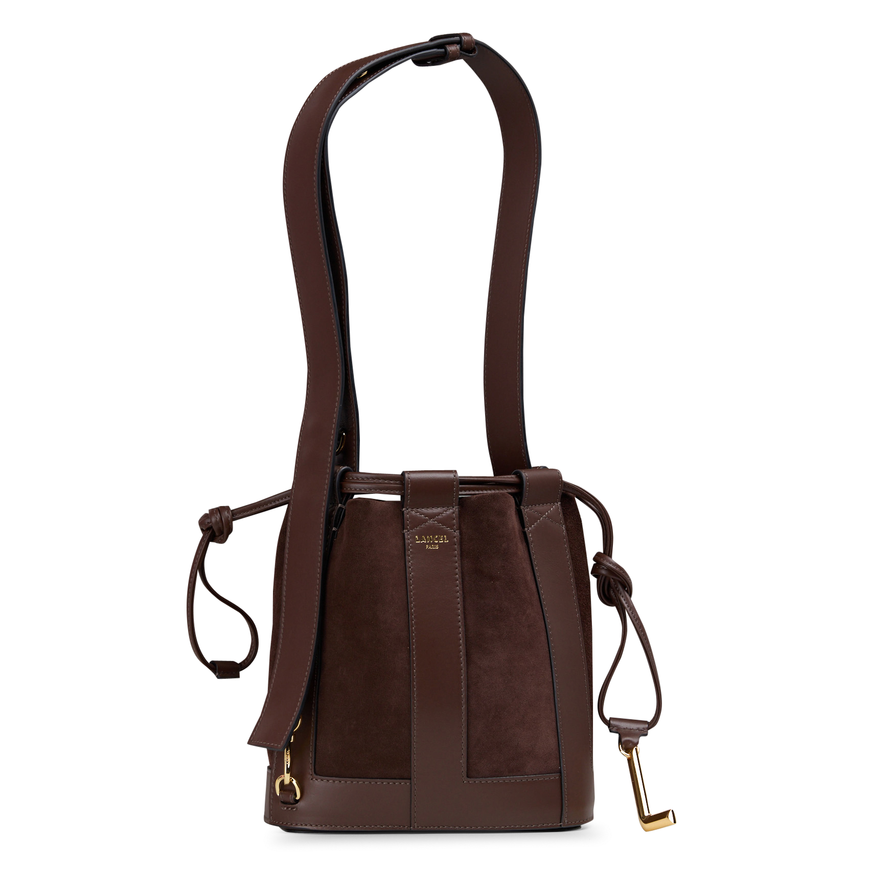Sac seau taille S en cuir LANCEL