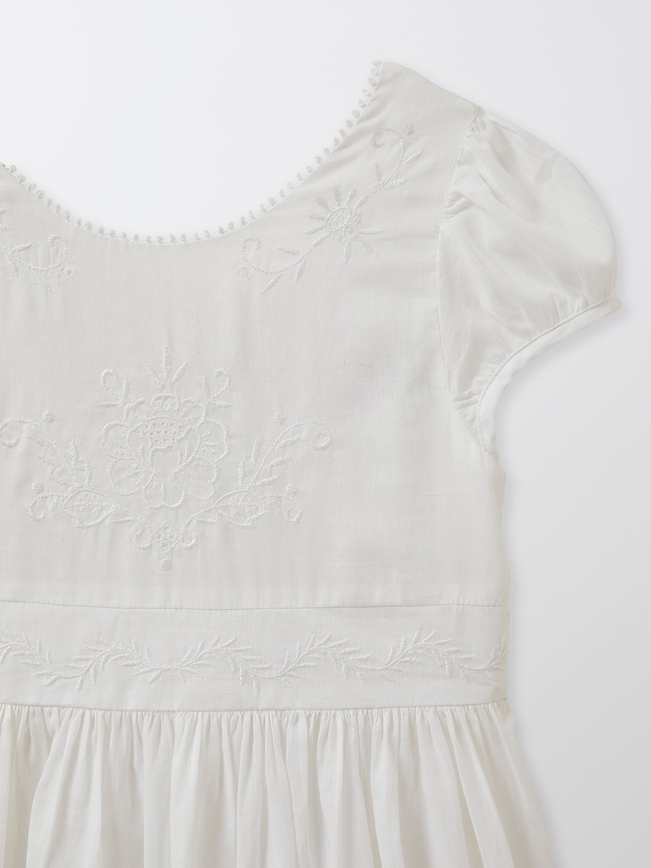 Cotton dress CYRILLUS White