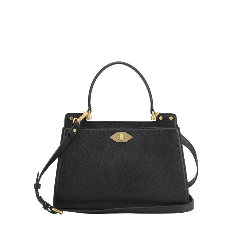 Handbag in calfskin Black