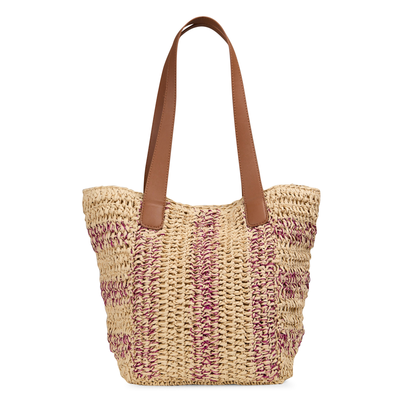 Gevlochten mand AU PRINTEMPS PARIS Roze