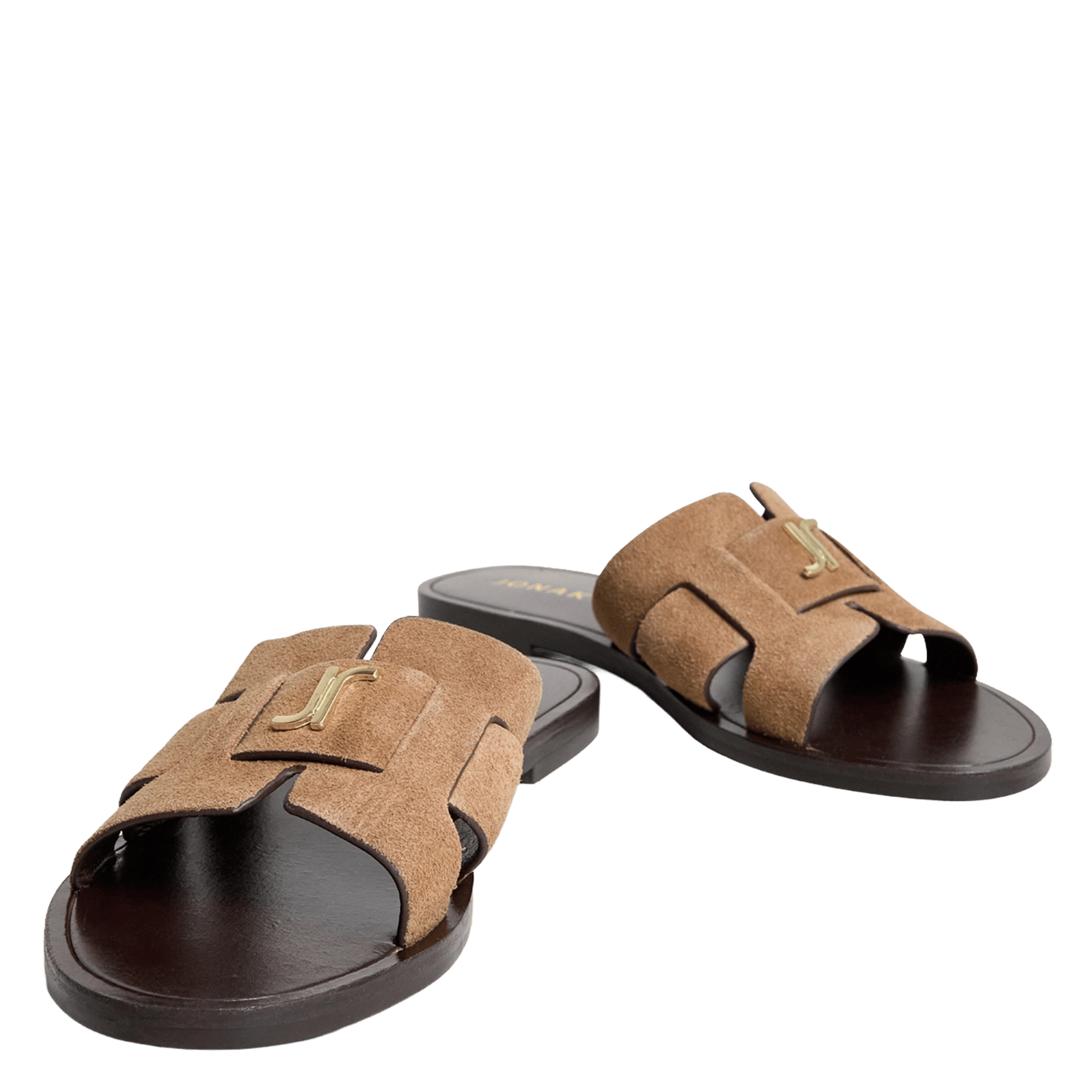 Plagettes en cuir JONAK Marron