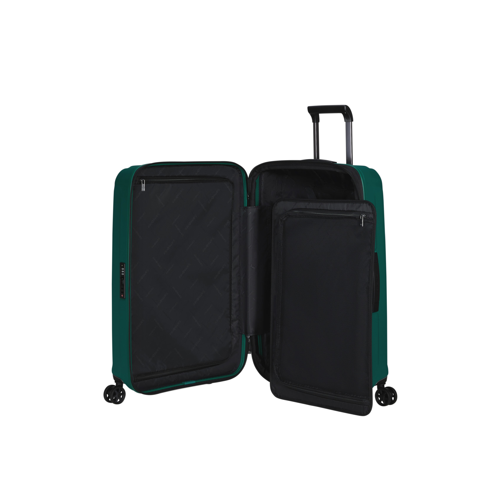 Nuon valise 4 roues taille l SAMSONITE Vert