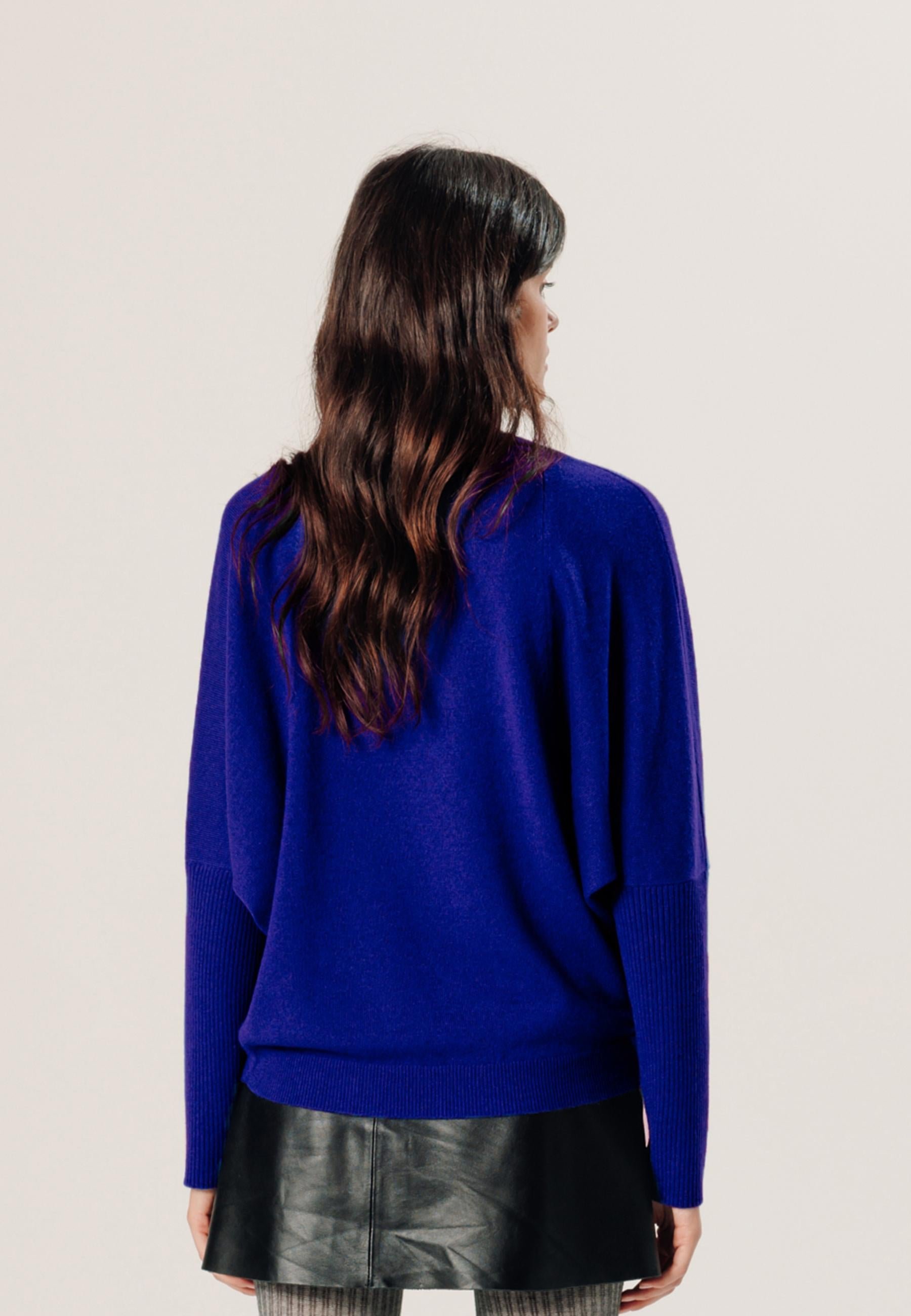 Oversized cashmere sweater RODIER Blue