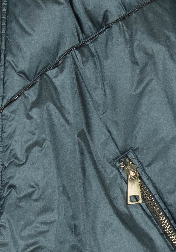 Lightweight quilted padded jacket with high neck LIU JO - SECONDE MAIN Blue