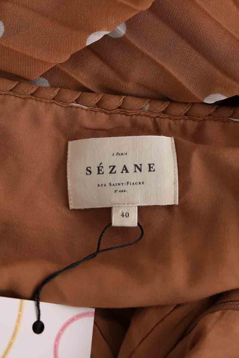 Robe SEZANE - Seconde main Marron