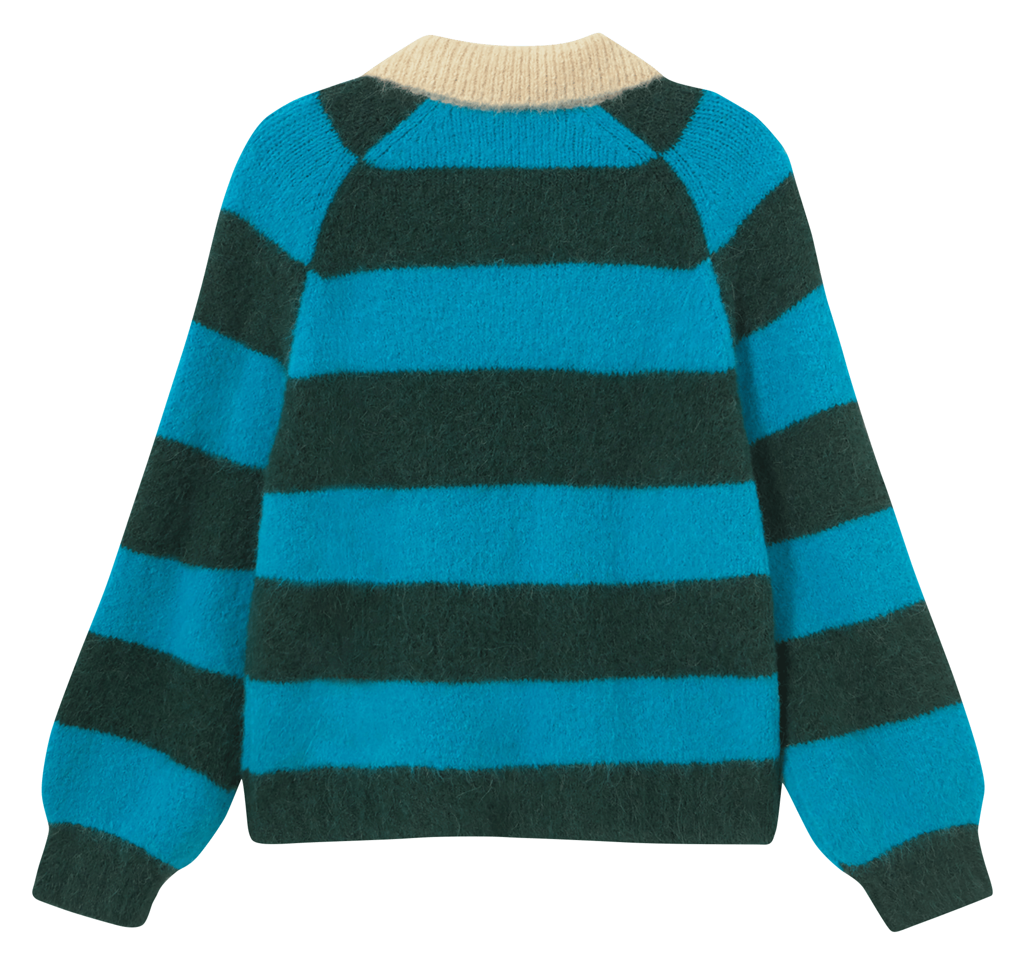 Sweater with polo collar THE TINY BIG SISTER Multicolored