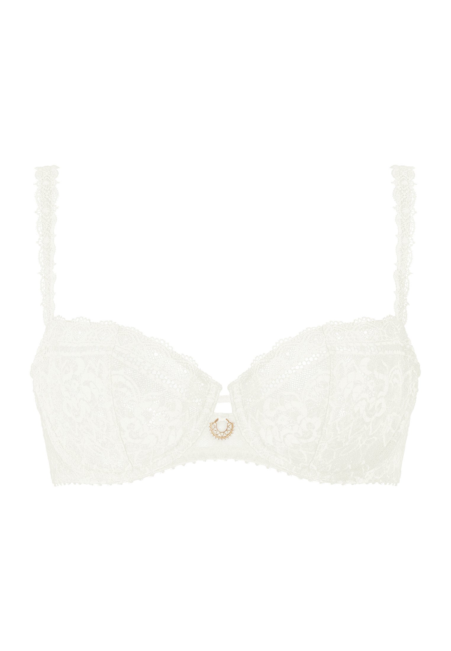 Underwired push-up bra AUBADE White