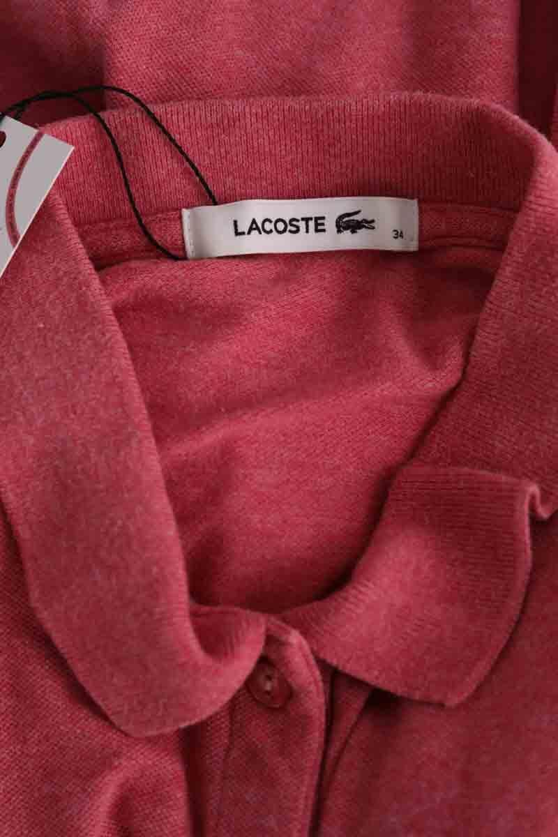 Polo LACOSTE - SECONDE MAIN Rose