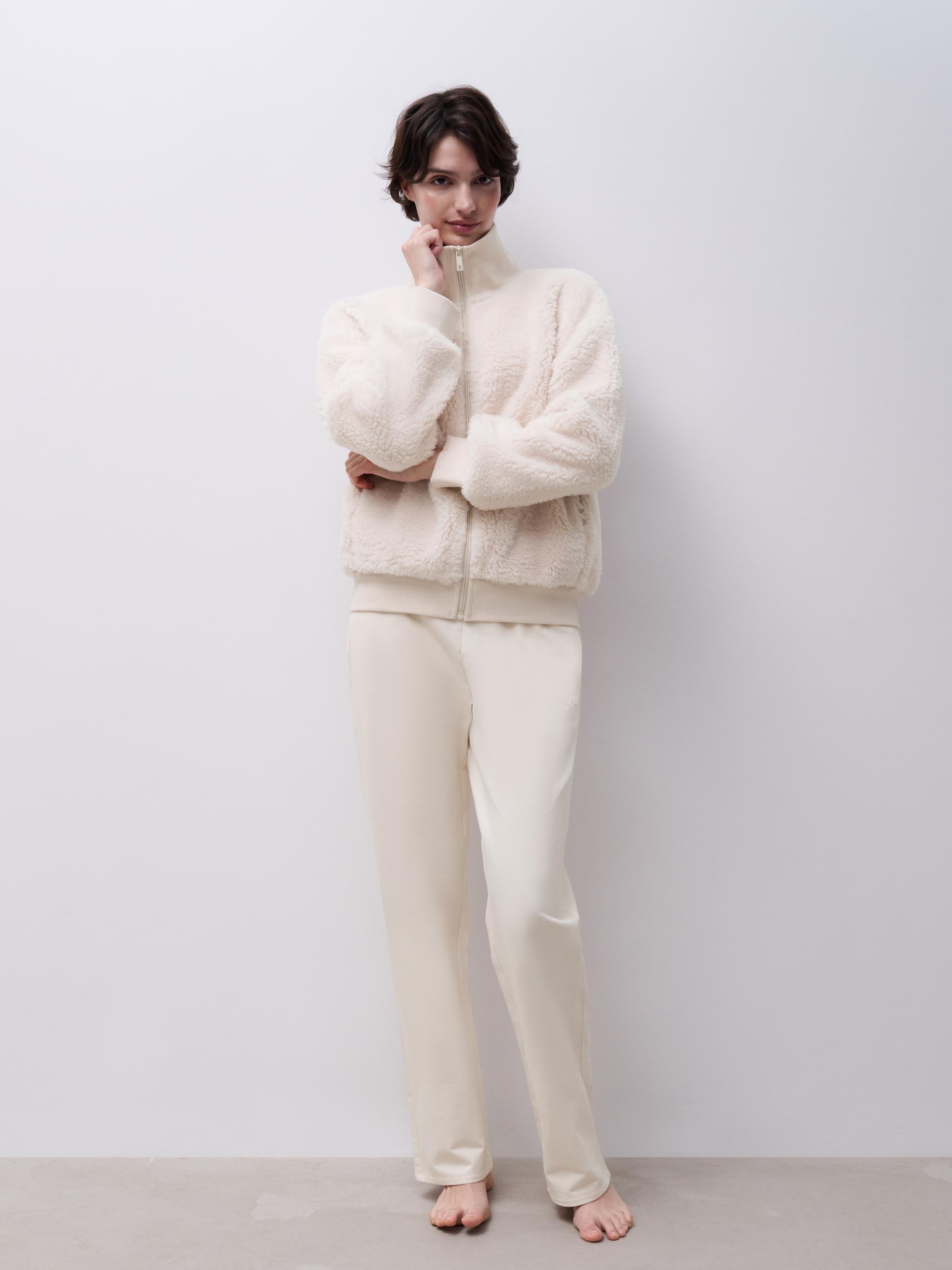 Fleece jacket CHANTELLE Beige
