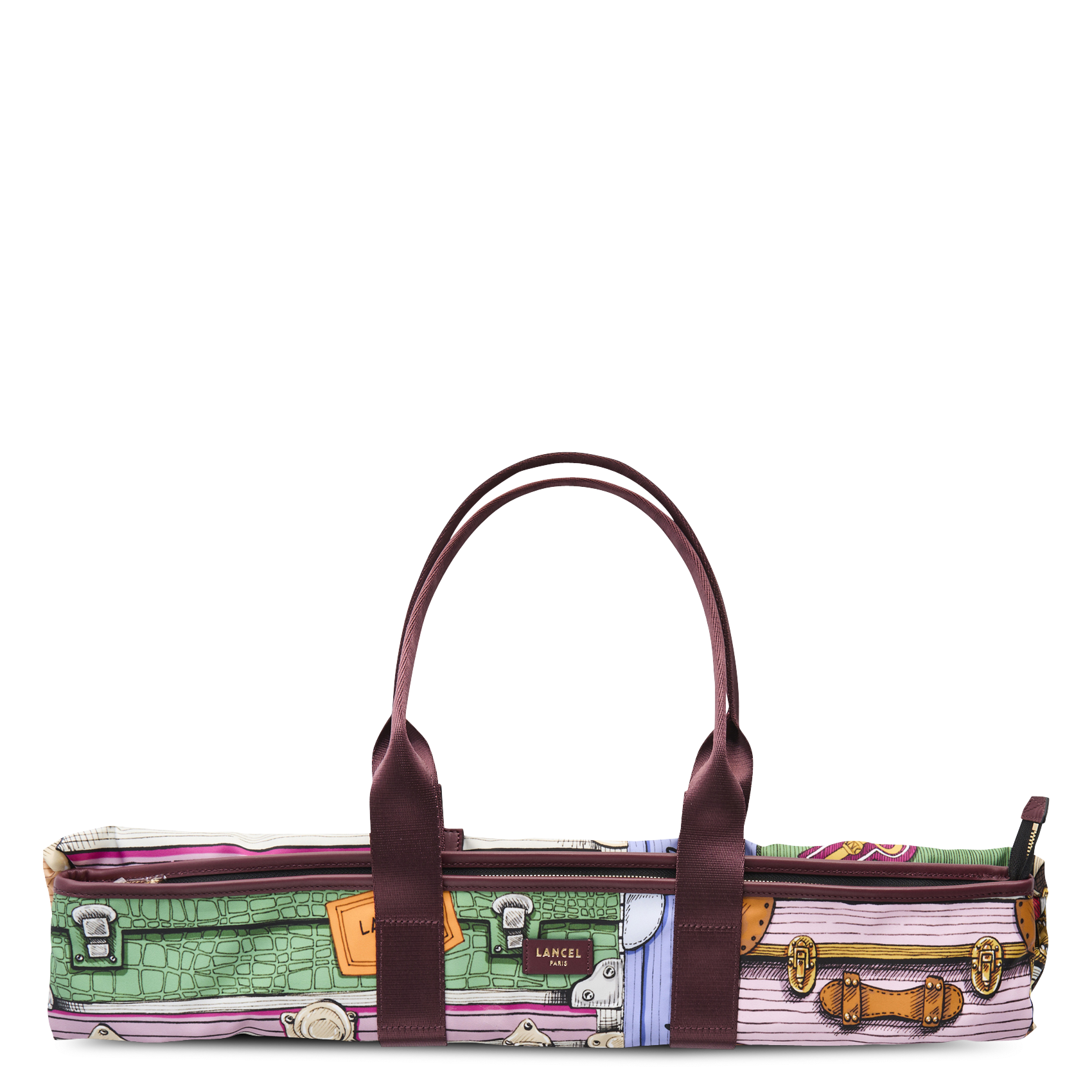 Printed tote bag LANCEL Multicolored