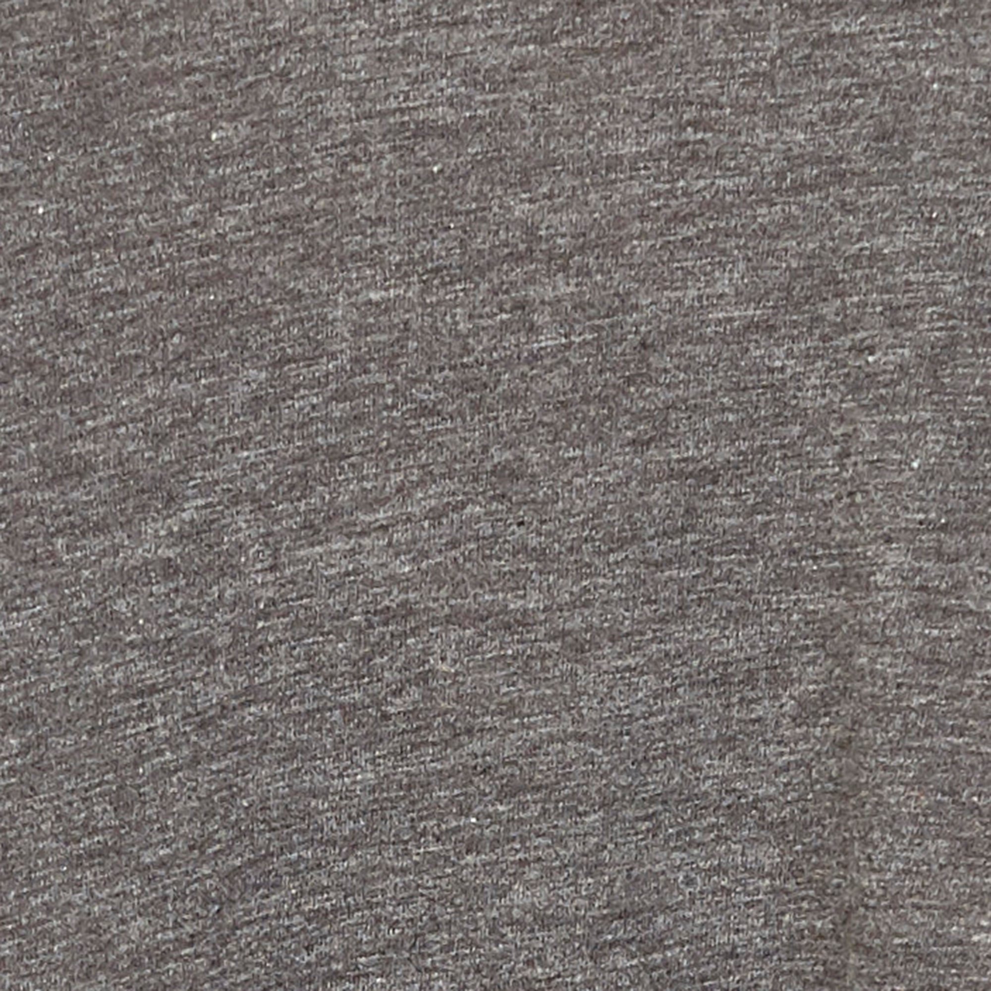 V-neck cotton-blend T-shirt Grey