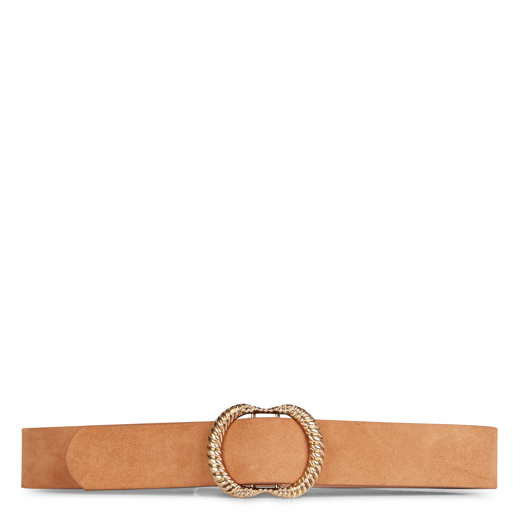 Suede belt with decorative buckle PIECES