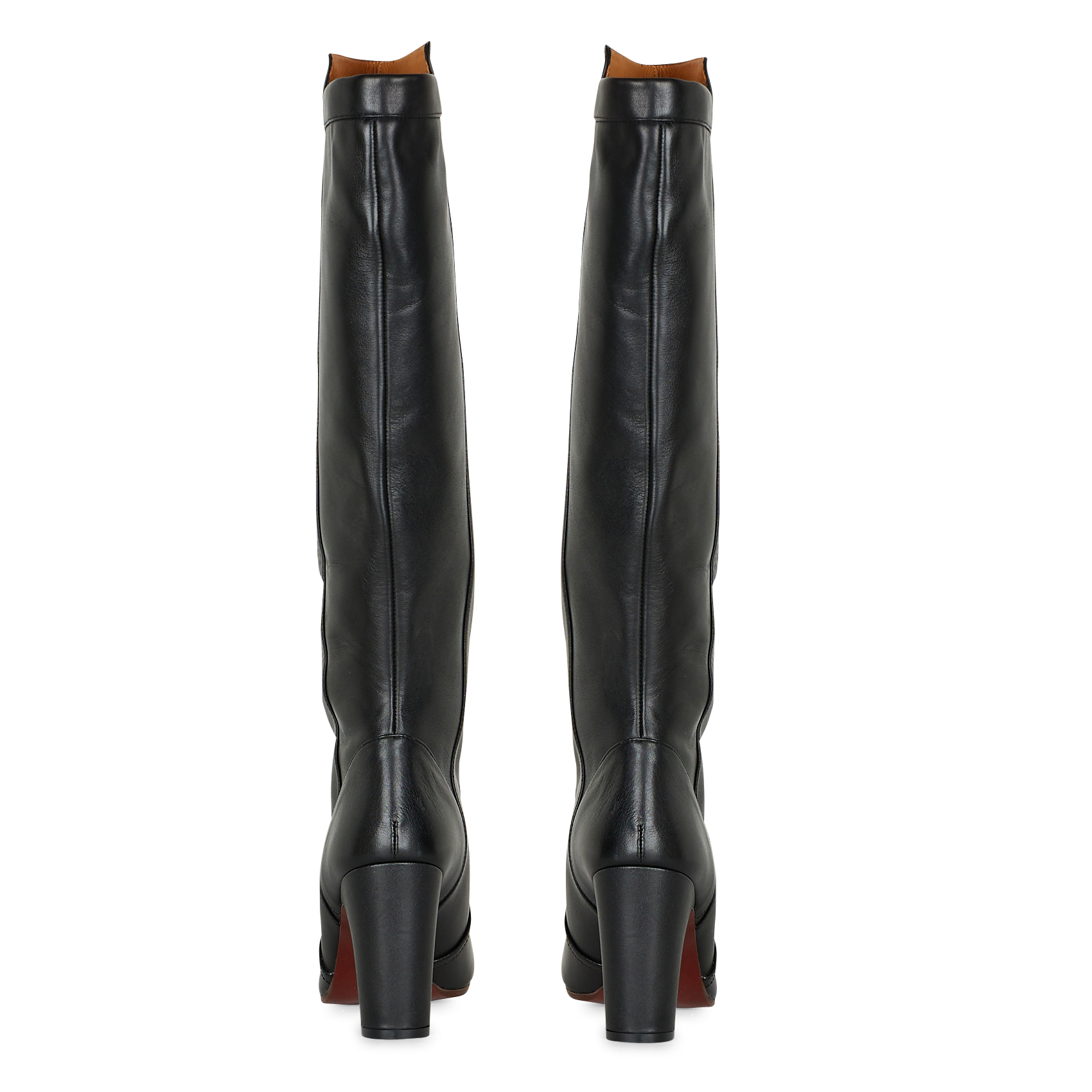 Bottes en cuir CHIE MIHARA Noir